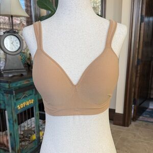 Elegant Tan Wireless Bra